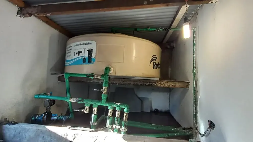 Proyecto de instalación de tanque realizado por JB Construcciones